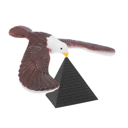 JOINPAYA 1 Satz Denkspiel balancierender Vogelschmuck dekorativer Unruhadler Vogelspielzeug aus Kunststoff Balancierende Vogelstatue Balancierende Adlerverzierung Balance-Vogel-Schmuck Abs von JOINPAYA