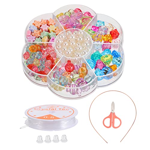 JOINPAYA 1 Satz Diamantspielzeug Mädchen Spielzeug Edelsteine Schmuck-DIY-kit Edelsteine ​​Halskette Perlen Edelsteine ​​Spielzeug Kinder Edelsteine Schmuck Aus Edelsteinen Hölzern Colorful von JOINPAYA