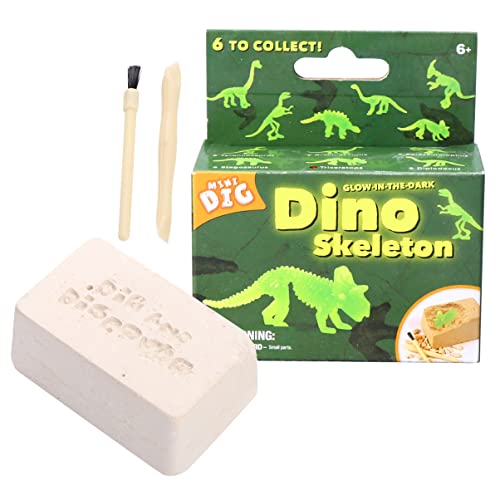 JOINPAYA 1 Satz Dinosaurier Grabspielzeug Dinosaurier-archäologie-kit Ausgrabungssets Für Edelsteine Geologie Pädagogisches Spielzeug Ausgrabungsset Für Kinder Kinderspielzeug Bambus Green von JOINPAYA