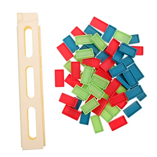 JOINPAYA 1 Satz Domino-zubehör Kinder Bausteine Domino-Block-Spielzeug Domino-Clip Für Kinder Domino-Clip Für Den Haushalt Domino-Spielzeug Kinder Lustiges Spielzeug Kinderspielzeug Plastik von JOINPAYA