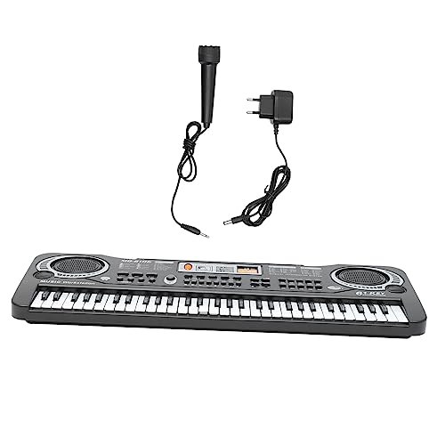 JOINPAYA 1 Satz Elektronische Orgel Für Kinder Klaviertastatur Für Kinder Elektronisches Klavierspielzeug Klavier Für Anfänger Mehrzweckklavierspielzeug Musikspielzeug Abs Black von JOINPAYA