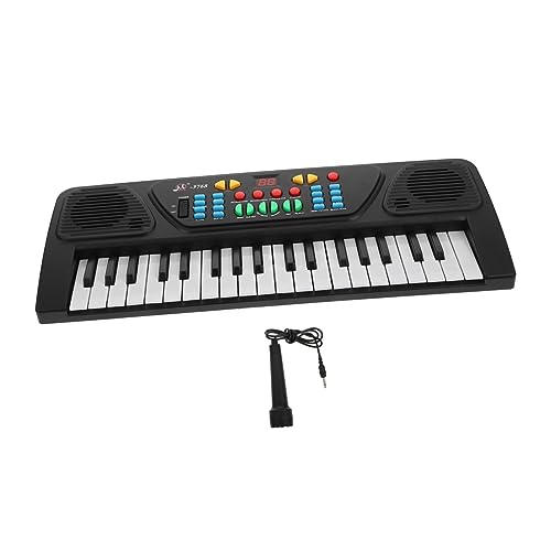 JOINPAYA 1 Satz Elektronische Orgel Für Kinder Tastaturen Für Elektronische Klaviere Frühpädagogisches Klavier Musikspielzeug Für Kinder Tastenklavier Klaviertastatur Für Black Plastik von JOINPAYA