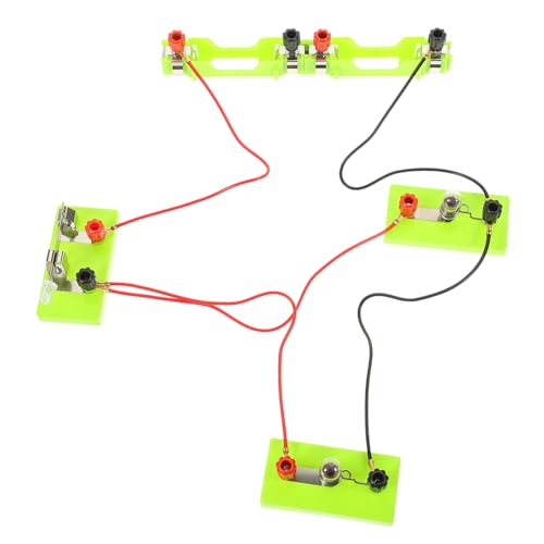 JOINPAYA 1 Satz Experimentierkasten Schaltung Elektronik Kabel Spannungsprüfer Physikexperiment Batteriehalter Platine Für Anlasser Bausatz Leistung Technik Gerät Glas von JOINPAYA