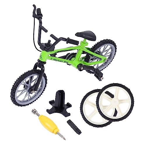 JOINPAYA 1 Satz Fingerrad Finger Fahrrad für für Mini Mountainbike Toys Mini-Fahrrad Fahrradspielzeug Modell Mini-Fingerbike Plastik Green von JOINPAYA