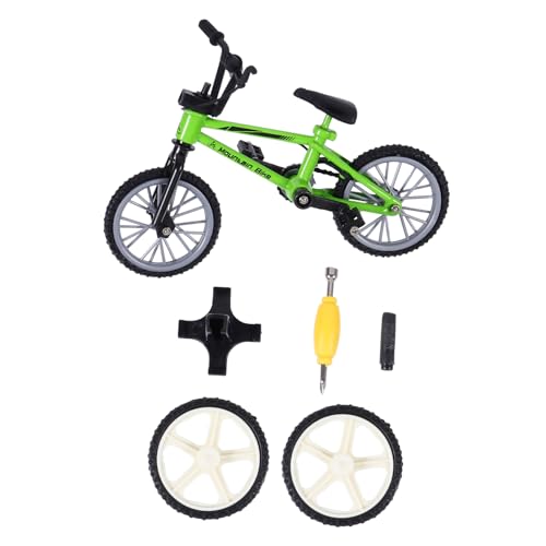 JOINPAYA 1 Satz Fingerrad Finger Fahrrad für gieskanne kinderspielzeug Finger Bike Mini-MTB Fahrradspielzeug Mini-Fingerbike Desktop-Bike Plastik Green von JOINPAYA