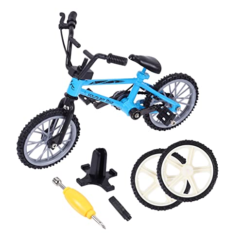 JOINPAYA 1 Satz Fingerrad Fingerfahrräder Kleinkindspielzeug Ferngesteuertes Auto Dinosaurierspielzeug Mini-fingerbike Zappeln Autospielzeug Miniatur Blue Aluminiumlegierung von JOINPAYA