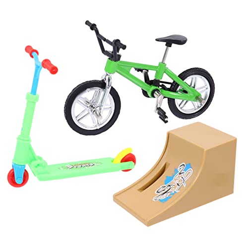 JOINPAYA 1 Satz Fingerrad Sportroller Mini-Skateboard Mini- für kinderspielzeug tischdeko esstisch Finger Fahrradrampe Lernspielzeug Plastik von JOINPAYA