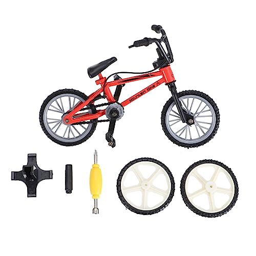 JOINPAYA 1 Satz Fingerrad für kinderspielzeug Finger Fahrrad spielzeuge Kid Toys Desktop-Bike Fingerfahrräder Modell Finger-Mini-Fahrrad Fahrradspielzeug Plastik rot von JOINPAYA