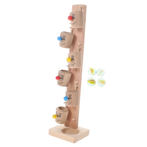 JOINPAYA 1 Satz Flippertisch Spielzeug Trainieren Spieltische Für Kinder Kinderspieltisch Kugelrollender Spielzeugtisch Kugeltisch Spielzeug Intelligenztrainingsblock Glasbombe von JOINPAYA