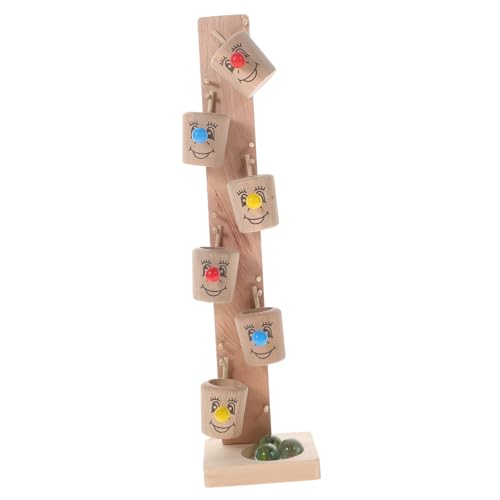 JOINPAYA 1 Satz Flippertisch kinderspieltisch Kugeltisch Spielzeug Kidcraft-Spielset kinderspielzeug Spielzeug für Kinder Spielzeug zum Rollen von Glaskugeln Lernspielzeug aus Holz hölzern von JOINPAYA