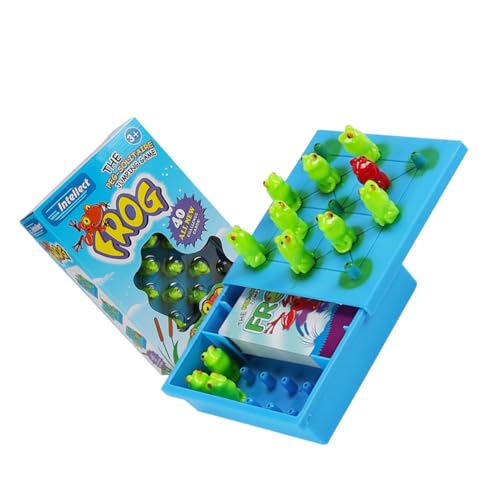 JOINPAYA 1 Satz Frosch Dame Lernspielzeug für Kleinkinder Lernspielzeug für Kinder Kleinkindspielzeug kinderspielzeug Kinder Spielzeug Brettspiel für Kinder logisches Brettspiel Plastik von JOINPAYA