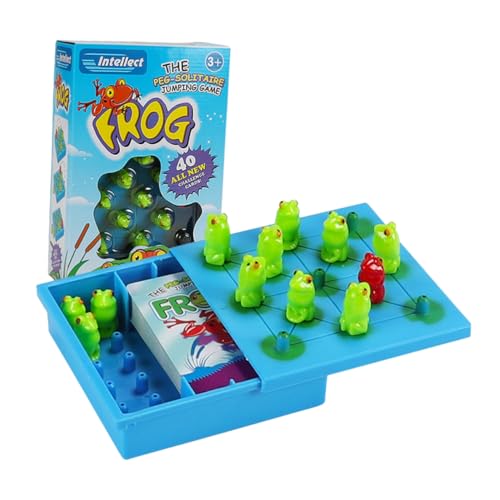 JOINPAYA 1 Satz Frosch Dame für kinderspielzeug Toys for hühner Kid Toys logikspiel vermuten Rätsel Lernen logisches Brettspiel Plastik von JOINPAYA