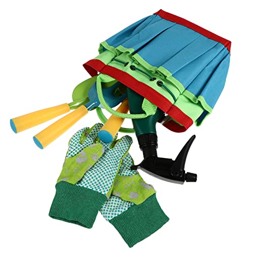 JOINPAYA 1 Satz Gartengeräte Für Kinder Kleines Outdoor-spielset Saftige Werkzeuge Draußen Kinderspielzeug Miniaturbausätze Gartenschaufeln Für Den Haushalt Handschuhe Für Kinder Stoff von JOINPAYA