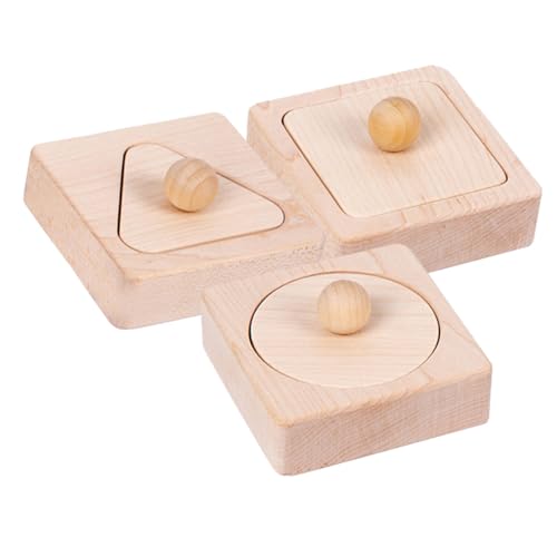 JOINPAYA 1 Satz Geometrische Bausteine Passendes Spielzeug Für Kleinkinder Formblöcke Lernen Sortierspielzeug Für Kinder Lernspielzeug Aus Holz Lernspielzeug Für Kinder Hölzern von JOINPAYA