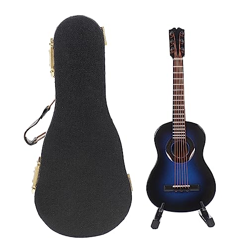 JOINPAYA 1satz Miniatur Holz Gitarre Modell Mit Koffer Dekoration Für Puppenhaus Und Heim Einzigartiges Für Musikliebhaber Und Sammler Detailgetreue Ausführung Desktop Ornament JOINPAYA 1satz Miniatur Holz Gitarre Modell Mit Koffer Dekoration Für Puppenhaus Und Heim Einzigartiges Für Musikliebhaber Und Sammler Detailgetreue Ausführung Desktop Ornament von JOINPAYA