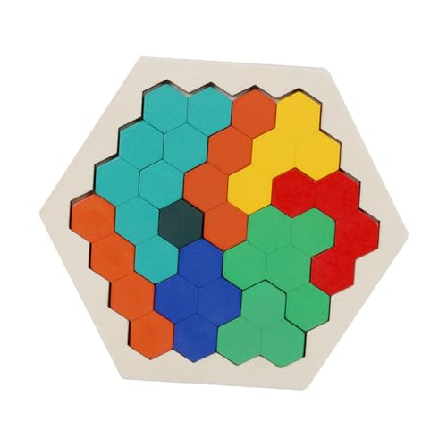 JOINPAYA 1 Satz Holzpuzzles Rätsel zum frühen Lernen Geometrie Rätsel von JOINPAYA