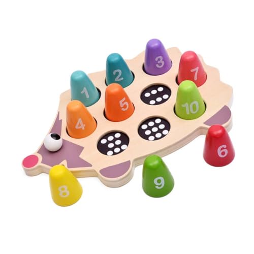 JOINPAYA Cartoon-Puzzle-Set Aus Holz Mit Hase Zahlen-Matching-lernspielzeug Für Kinder Früherziehungsspielzeug Für Kindergeburtstage von JOINPAYA