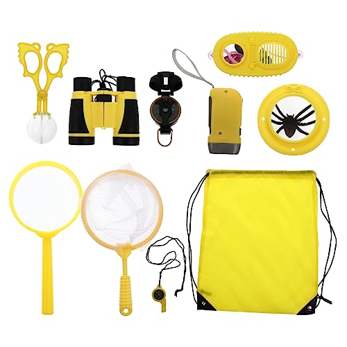 JOINPAYA 1 Satz Insekten Beobachtung Kinder-kit Wissenschaftliches Spielzeug Für Kinder Outdoor-Spielzeug Für Kinder Bug-kit Lernspielzeug Outdoor-abenteuerset Für Kinder Stoff Yellow von JOINPAYA