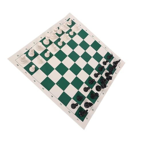 JOINPAYA 1 Satz Internationales Schach Indoor Reiseschach Spiel Magnetisches Schachbrett Reise Schachbrett Internationale Dame Pädagogische Prüfer Black Abs von JOINPAYA