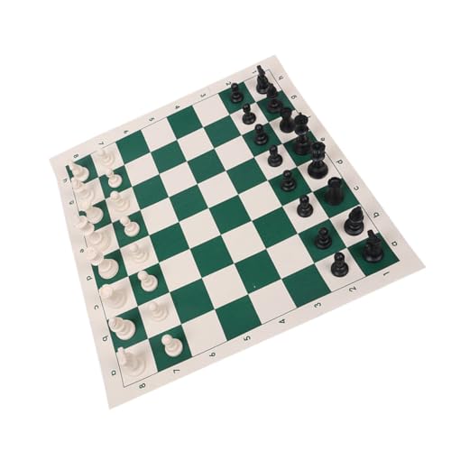 JOINPAYA 1 Satz Internationales Schach Spiel Reise Schachbrett Magnetisches Schachbrett Schachbrett schachfiguren Chess Boards Indoor Reiseschach Internationale Dame Abs Black von JOINPAYA