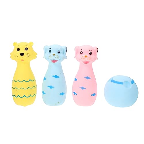 JOINPAYA 1 Satz Kegeln Schwimmendes Spielzeug für die Babywanne Strandspielzeug Animal-Design spielzeughandys für Babys babytragetuch Badespielzeug für Kinder lustiges Badespielzeug Vinyl von JOINPAYA