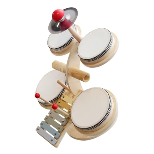 JOINPAYA 1 Satz Kinder Schlagzeug Set Jazz Trommel Spielzeug Pädagogisches Musikspielzeug Jazz Schlagzeug Set Spielset Jazz Schlagzeug Instrumente Spielzeug Kinder Musikinstrument von JOINPAYA