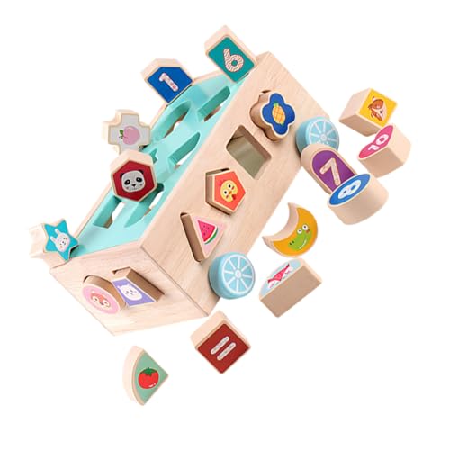 JOINPAYA Babyspielzeug 1 Satz Klassifizierung Von Bausteinspielzeugen Konzentrationsspielzeug Holzbausteine Kleinkindspielzeug Sinnesspielzeug Aus Holz Buche Toy von JOINPAYA