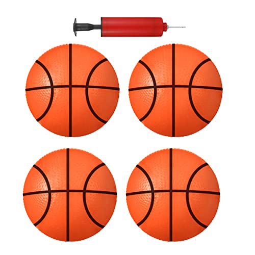 JOINPAYA Gummiball Kinder 1 Satz Kleiner Basketball Activity Für Aktivity Für Basketball Für Pufferball Spielzeuge Für Kid Toys PVC-basketbälle Für Mini-Basketball Plastik Kleine Bälle Für Kinder von JOINPAYA