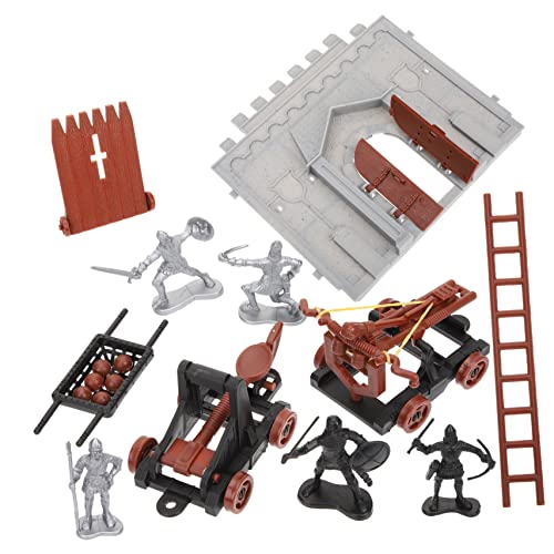 JOINPAYA 1 Satz Kriegsspielzeugmodell Schloss Spielset Soldaten Figur Spielzeug-Spielset Kinder geschirrset Spielzeug strandspielzeug Armee Spielzeug Miniatur-Armeemänner Plastik von JOINPAYA