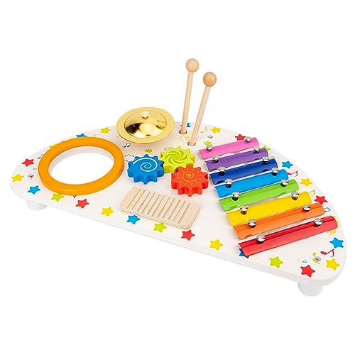 JOINPAYA 1 Satz Lernspielzeug Für Lustiges Musikspielzeug Xylophon- Für Percussion- Für Musikspielzeug Aus Holz Kleinkinderinstrumente Hölzern von JOINPAYA