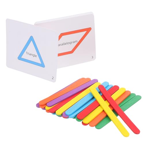 JOINPAYA Spielzeug Kinderwagen Kette 1 Satz -Stick Jungs- Sensorisches Babywippe Für Kinderspiele Kleinkindspielzeug Bausatz Montessori- Aus Holz Papier von JOINPAYA