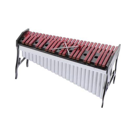 JOINPAYA 1 Satz Marimba-Modell Glocke des Handtamburins Musical Instrument Klarinette Miniatur Mini-xylophon-Dekoration Mini-Marimba- Mini-hausschmuck Naturharz von JOINPAYA