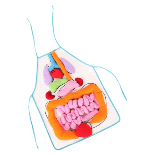 JOINPAYA 1 Satz Menschliche Eingeweide Schürze Anatomie Schürze Wissenschaftliche Menschliche Schürze Körperteile Schürze Körper Anatomie Lätzchen Wissenschaft Schürze Körperschürze Plastik von JOINPAYA