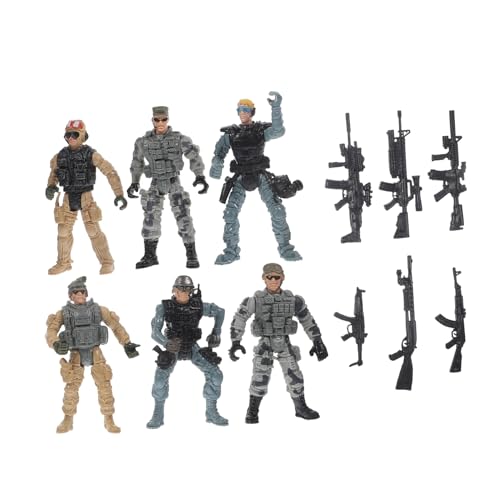 JOINPAYA 1 Satz Militärsoldatenmodell Layout-Figuren Sandkasten-miniaturen Soldatenformen Menschen Am Sandtisch Soldaten-actionfiguren Sandtisch-Soldaten-Modelle Lustige Spielzeuge Plastik von JOINPAYA