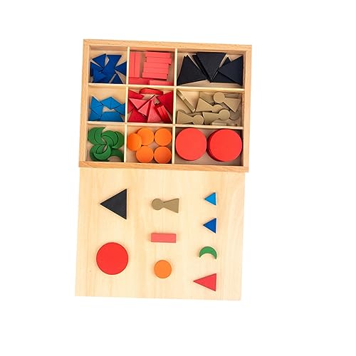 JOINPAYA 1 Satz Montessori Lehrmittel Kinderspielzeug Montessori-Spielzeug für Kleinkinder Sprachlernspielzeug Kinder Puzzle rätselbuch Kinder Kinderpuzzle Puzzle-Spielzeug aus Holz hölzern von JOINPAYA