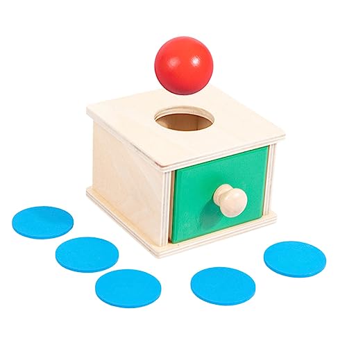 JOINPAYA 1 Satz Münzbox aufklärung Kinder Toys Kreatives Spielzeug Educational Toys Pädagogisches Spielzeug Lernspiel Holzspielzeug Entwicklungsspielzeug für Babys von 6-12 Monaten von JOINPAYA