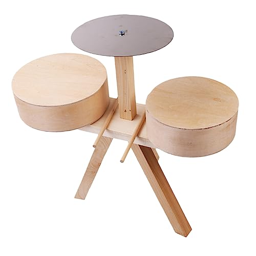 JOINPAYA 1 Satz Musikalisches Spielzeug Kinder spielset Kinderspielzeug Mini-Drum-Kit-Modell pädagogisches Stammspielzeug Schlaginstrument Spielzeug Kinder Trommelset Metall von JOINPAYA