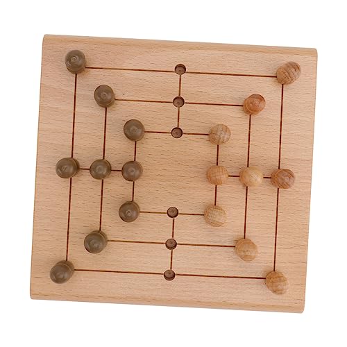 JOINPAYA 1 Satz Neun Sterne Renju brettspiele gesellschaftsspiele für Brettspiel Schach für Lernspielzeug für Spiel Brettspiel aus Holz hölzern Brown von JOINPAYA