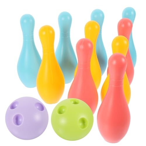 JOINPAYA Kinder Sport Spiel Spielzeug Jungen Und Mädchen Bowling Kunststoff Spielzeug 15cm Bowling Set von JOINPAYA