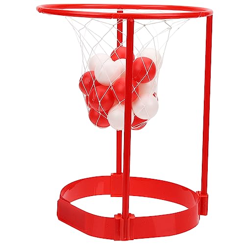 JOINPAYA 1 Satz Overhead-schuss Spiele Schwimmbad Gadget Planke Basketball Stirnband Wurfspiel Für Familien Spiel Wurf-fang-Spiel Schaufel- Und Wurfspiel Rot Plastik von JOINPAYA