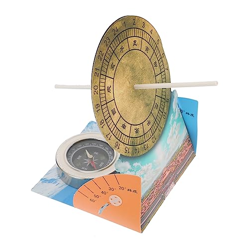 JOINPAYA 1 Satz Produktion Von Astronomischer Technologie Entwicklungsspielzeug Sonnenuhr Modell Aktivitätsspielzeug Für Körperliche Experimente Outdoor-spielsets Für Kinder Papier von JOINPAYA