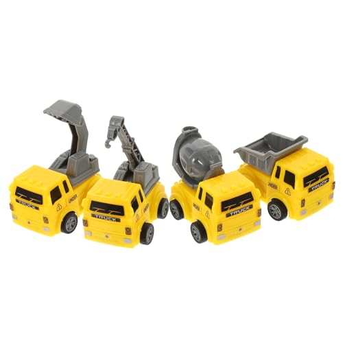 JOINPAYA 1 Satz Pull-Back-Auto-Spielzeug Kinderspielzeug Spielzeug für Kinder Autospielzeug Kinder spielset Mini-Spielzeug Mini modellauto Kinder puppenwagen frühes Lernspielzeug Yellow von JOINPAYA