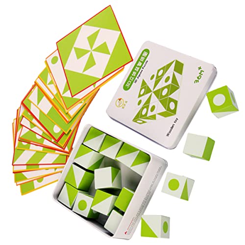 JOINPAYA Pädagogisches Holz Tangram Puzzle Set für Jungen und Mädchen Konstruktionsspielzeug Puzzle Spielzeug Sicherer Spaß von JOINPAYA