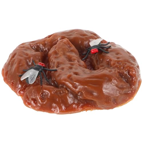 JOINPAYA 1 Satz Realistischen Poop Spielzeugen Wiederverwendbare Simulation für Lustige Streiche für Halloween und Partys mit Fliegen JOINPAYA 1 Satz Realistischen Poop Spielzeugen Wiederverwendbare Simulation für Lustige Streiche für Halloween und Partys mit Fliegen von JOINPAYA