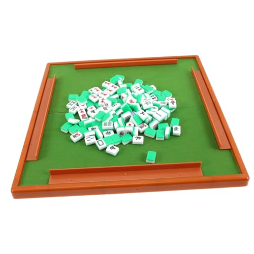 JOINPAYA 1 Satz Reise Freizeit Mahjong Amerikanisches Mahjong Hanafuda-Karten Japanisches Spielzeug Tischspiel Mahjong Requisiten Japanische Spielzeuge Mahjong-kit Mit Klarer Gravur Acryl von JOINPAYA