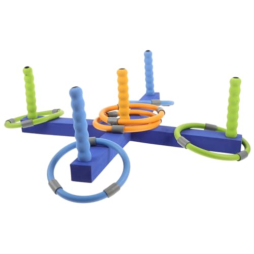 JOINPAYA 1 Satz Ring-Ring-Spielzeug Wurfring-Spielzeug für Kinder Wurfringspielzeug Toss-Ring-Spiel The Five Rings kinderspielzeug Party-Toss-Spielzeug Kreuz-Fünf-Ring-Wurfspiel Nr Colorful von JOINPAYA