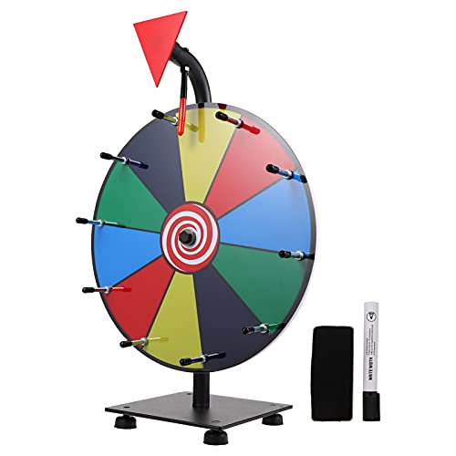 JOINPAYA 1 Satz Schicksalsrad Spinnen verrückt Tischspiel Dann Mache Spiele liegend funnytoys Funny Toys Geschenkidee Match Kompaktes Gewinnrad -Preisrad Rostfreier Stahl Colorful von JOINPAYA