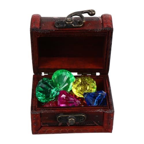 JOINPAYA Spielset Acryl Perlen Spielzeug Schatz Box Edelsteine ​​requisiten Acryl Schmuck Zubehör Hause Stil von JOINPAYA