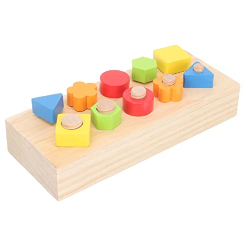 JOINPAYA Baby Spielzeug 1 Set Kreatives Holzspielzeug Zum Für Frühkindliches Lernspielzeug Zur Von Und Motorischen Fähigkeiten Schraubenelemente Für Babyspielzeug von JOINPAYA