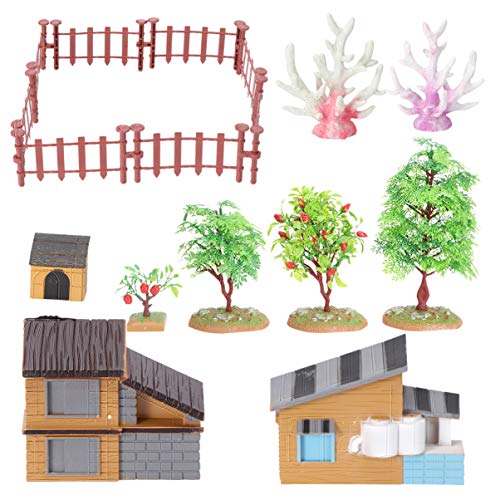 JOINPAYA 1 Satz Simulations-Farm-Set interaktives kinderspielzeug Set for spielzeuge Stielspielzeug Farmszenenmodell Simulationsfarmmodell PVC von JOINPAYA